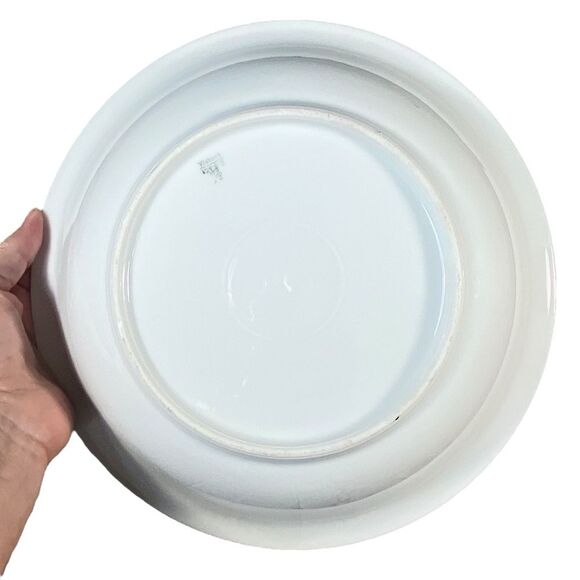 Z.S. and Co. Bavaria Serving Bowl Hand Painted Gold Rimmed Floral Pattern - Picture 4 of 9